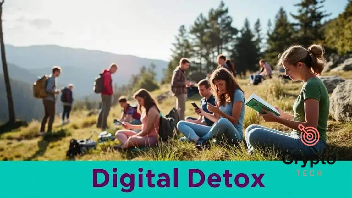 Trends in digital detox culture among Gen Z.
