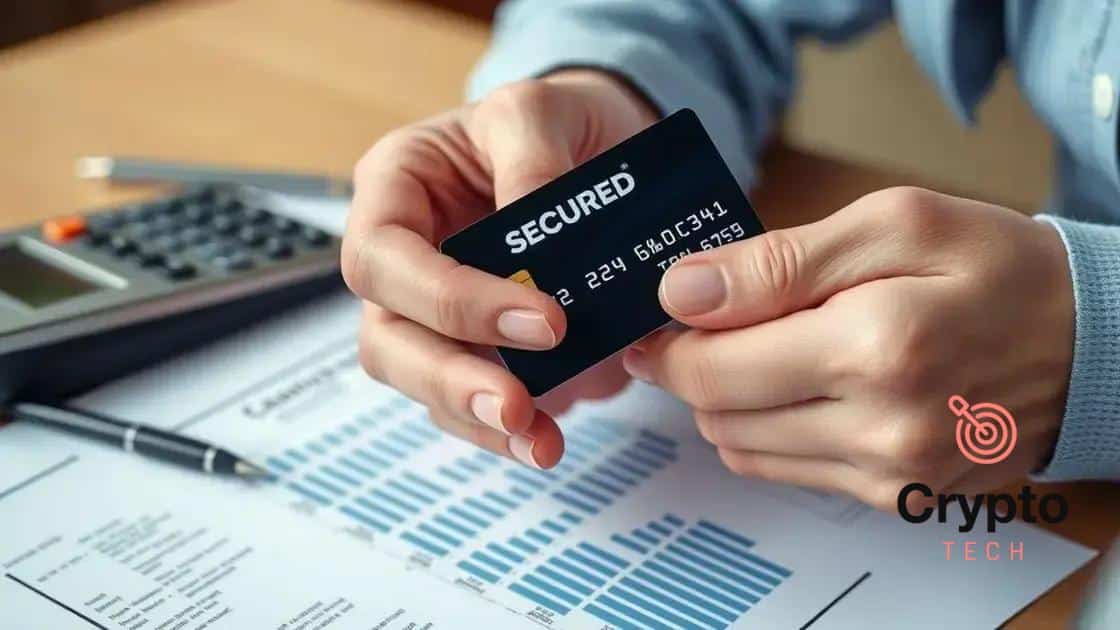 Guide to secured credit cards for credit building