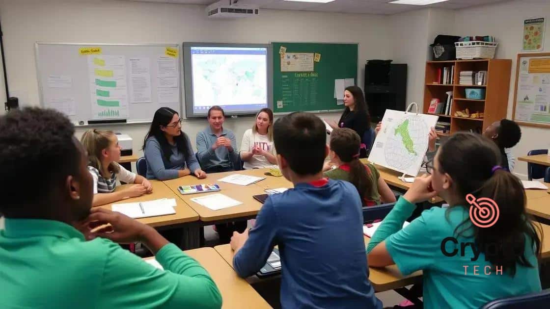 How climate change is entering school curricula.